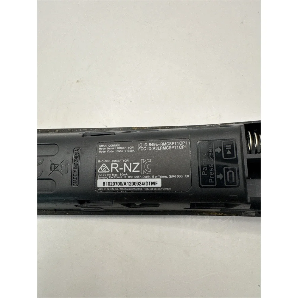 Samsung Remote Rmcspt1Cp1